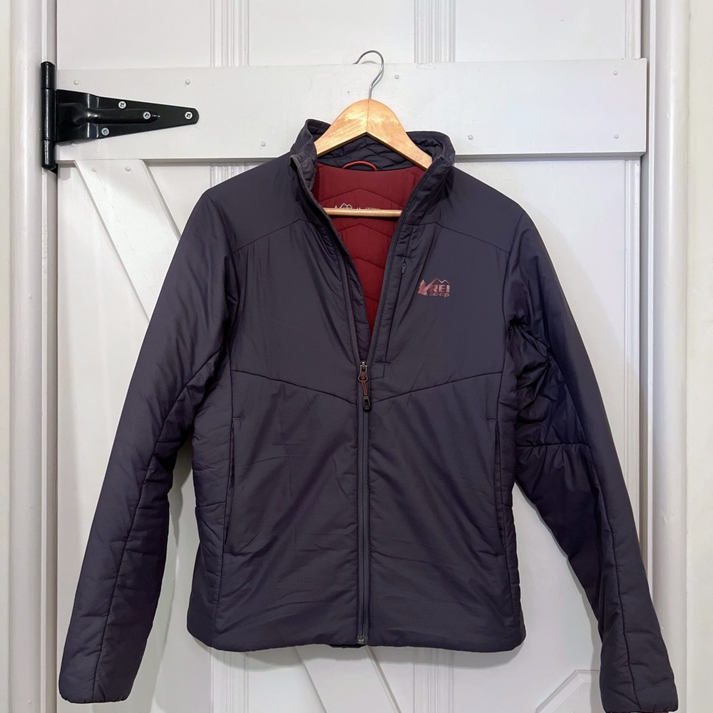 REI Black Ski & Snow Jacket with Insulated Design